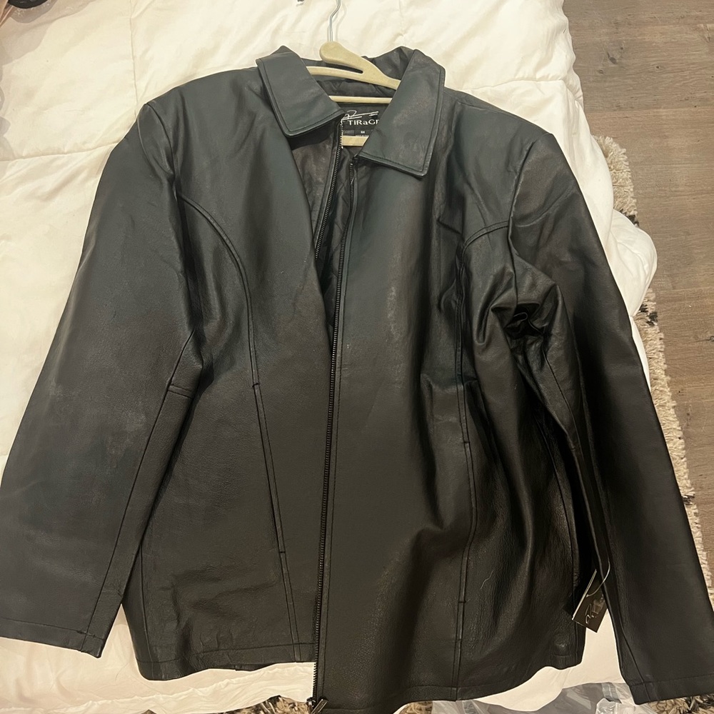 Tirage VINTAGE Genuine Leather Jacket (never worn)